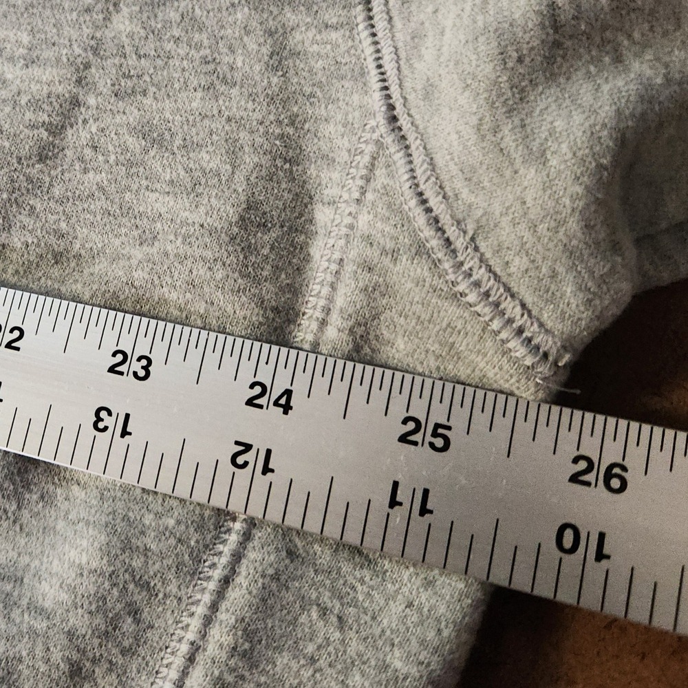 Nautica Mens Grey 1/4 Zip Sweatshirt Pullover Spell Out Logo NS 83 Size XXL - Picture 15 of 16